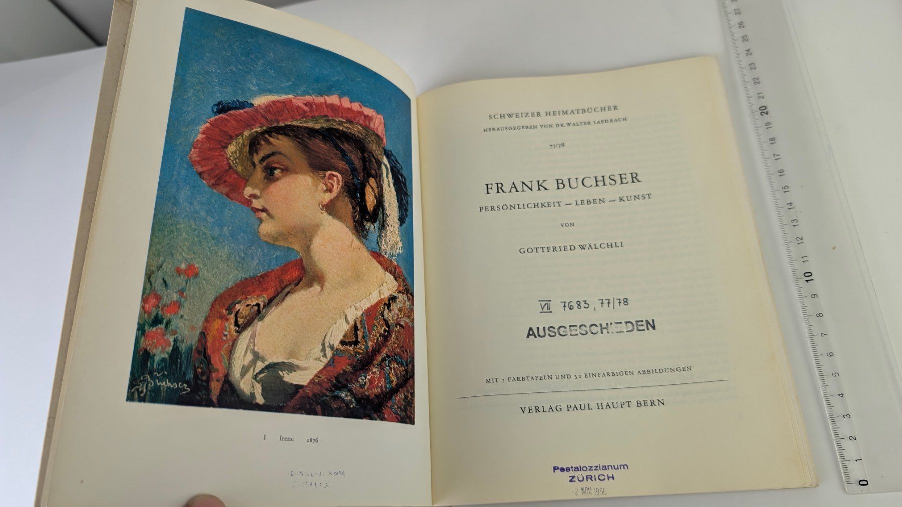 Libri: Schweizer Heimatbücher: Frank Buchser 1956 – Usato da Zürich venduto da axolottchen 2