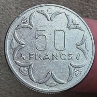 CENTRAL AFRICA 50 FRANCS 1981