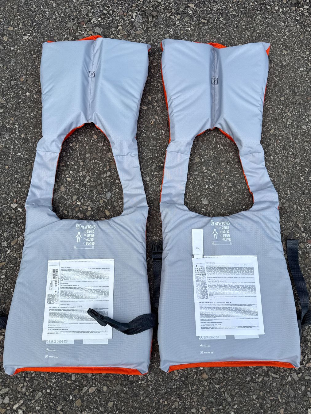 Decathlon Giubbotti di salvataggio: 2er Set Schwimmwesten orange, Gr. M – Nuovo (secondo la descrizione) da Oensingen venduto da dh77mc 2