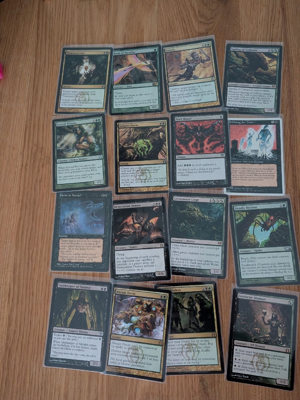 Magic The Gathering Carte collezionabili: Gaea's Cradle, Mangrovensumpf, Sinkhole, usw. MTG – Usato da Bern venduto da Ricardoni 3