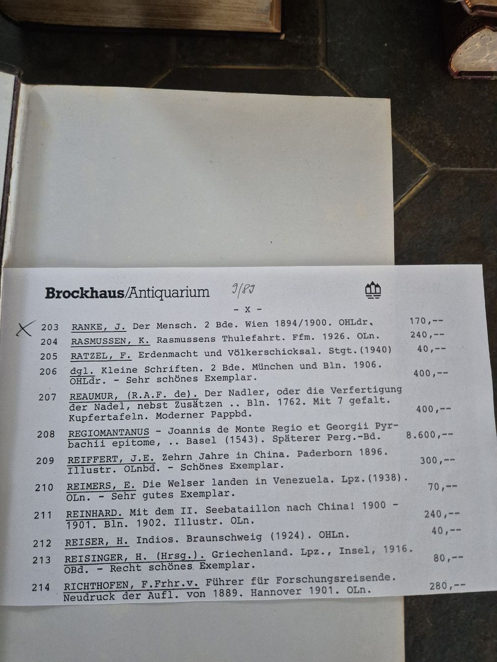 Libri: Ranke, Der Mensch, 2 Bde. OHLdr. 1886 – Usato da Schlieren venduto da HuiBu 1