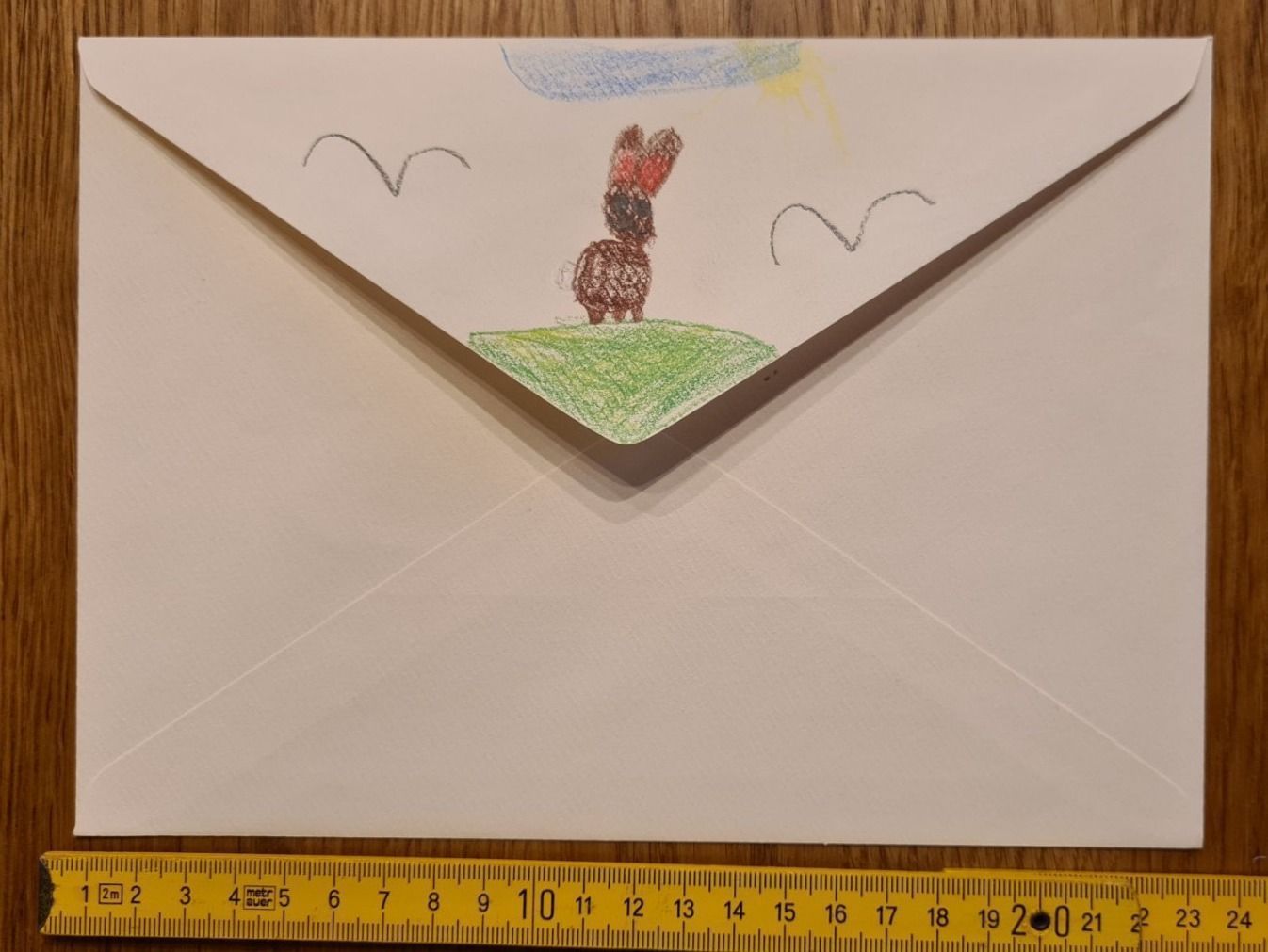 Cartoline: Grusskarte Handzeichnung – Usato da Winkel venduto da Heuresis 4