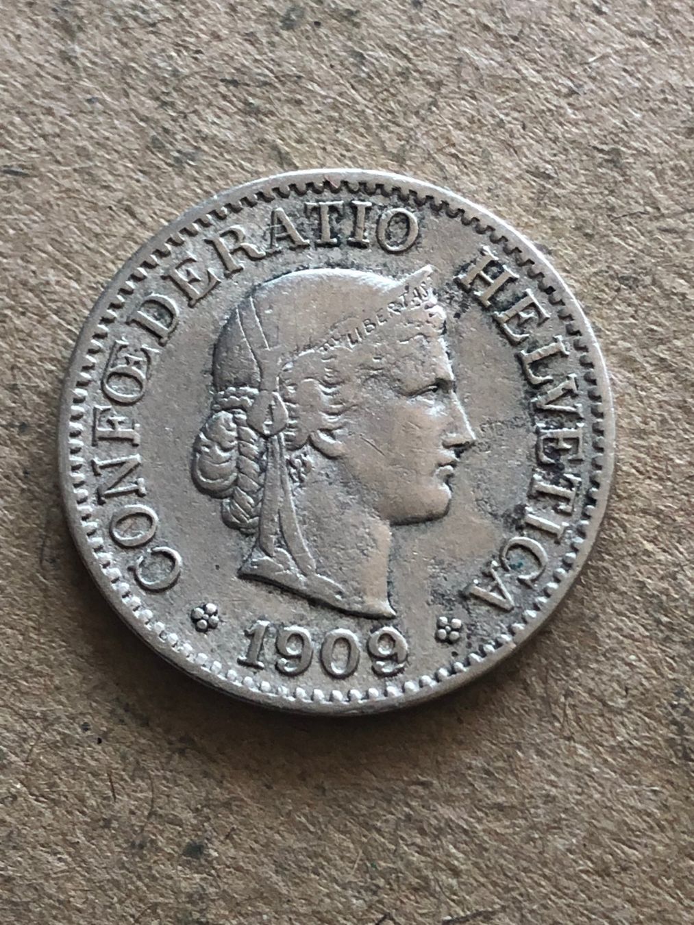 Tutti le monete: 10 Rp. 1909 – Usato da Schötz venduto da Odpa