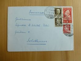 Italienbrief nach Solothurn 1938