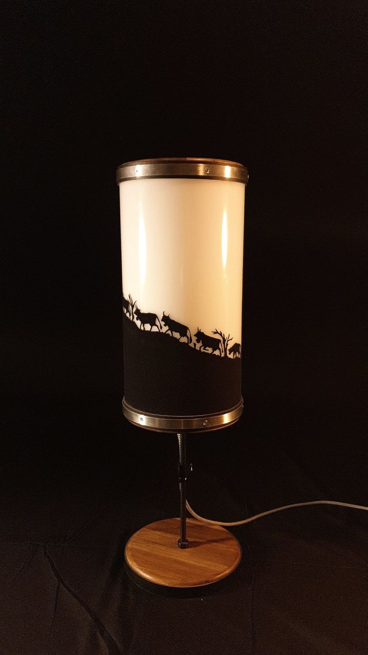 Lampade: Wunderschöne, Handgemachte Leuchte "de Urchig" - Einzelstück – Nuovo e nell'imballaggio originale da Lohn-Ammannsegg venduto da leuepeach 1