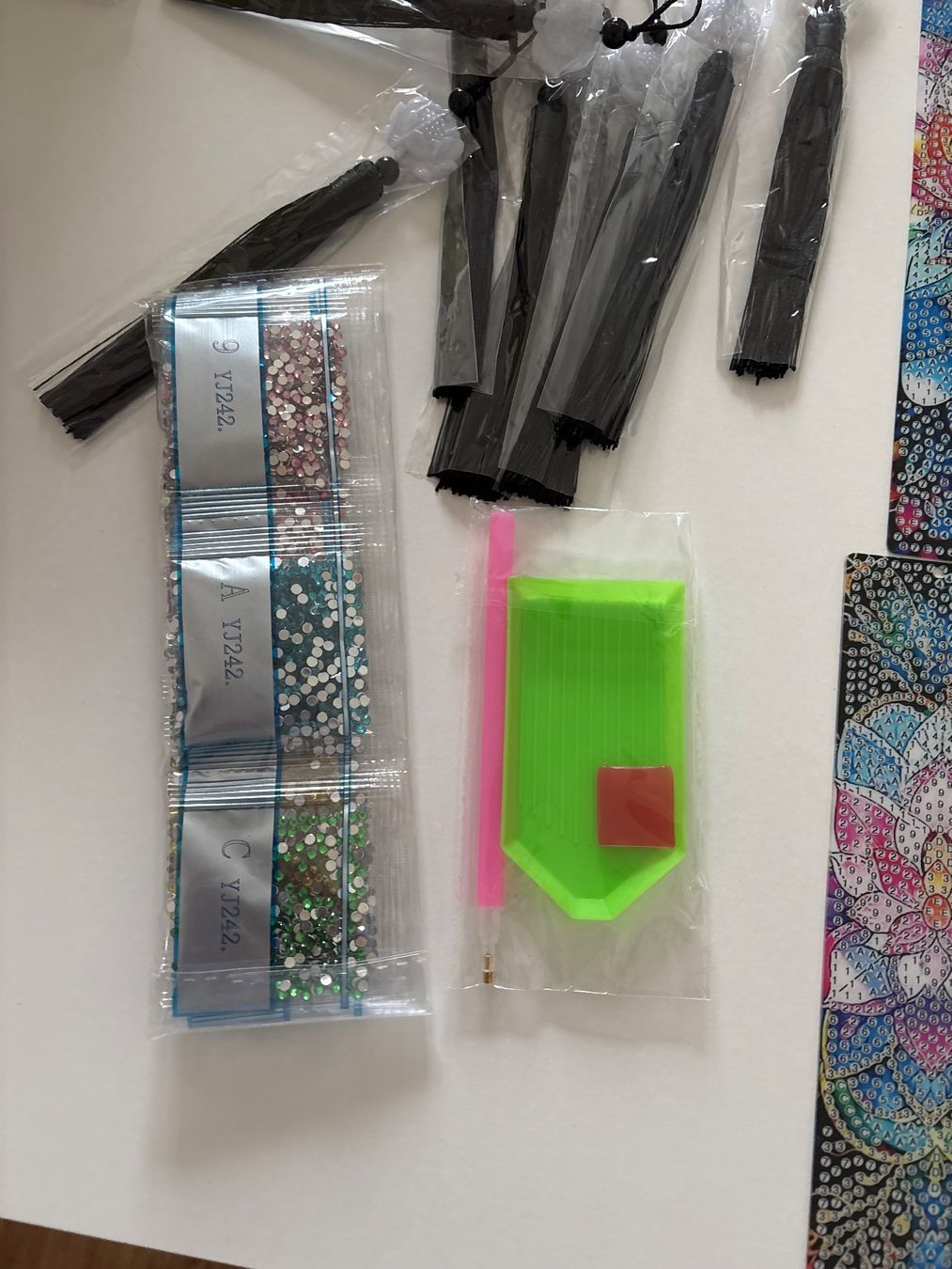 Kit bricolage: Buchzeichen / Diamont Paiting – Nuovo (secondo la descrizione) da Amriswil venduto da SCHLOSSGEISTLI 2