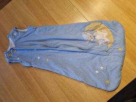 Babyschlafsack hellblau mit Sternenmotiv guter Zustand