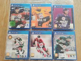 Sammlung Spiele TOP - NHL 15,16,17,18,19,20 PS4 / PS5