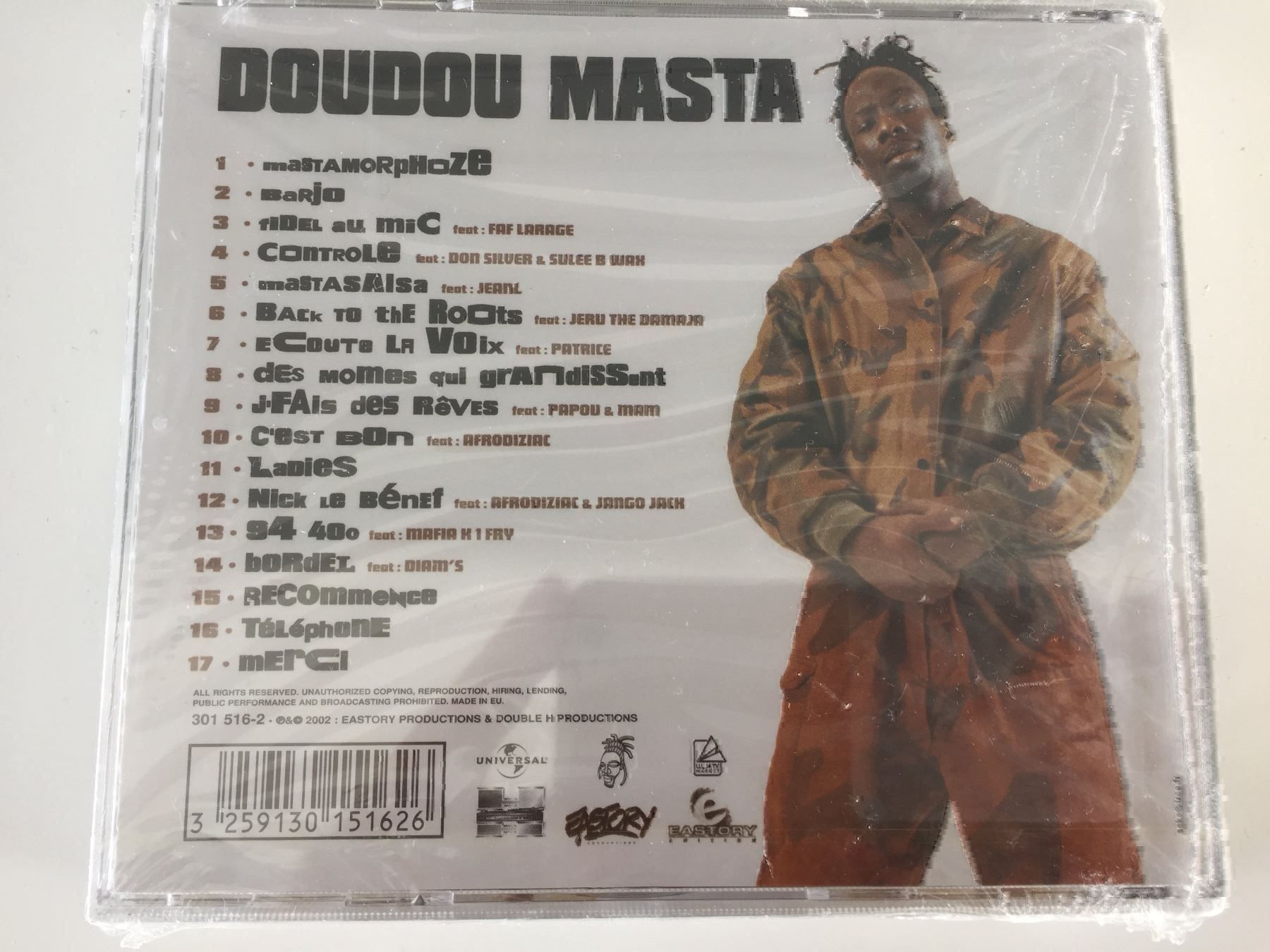 CDs: Doudou Masta - Mastamorphoze – Neuf avec emballage d'origine à Rüti ZH par alumedien 1