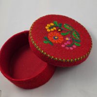 Vintage Schmuckkästchen / kleine Aufbewahrungsbox