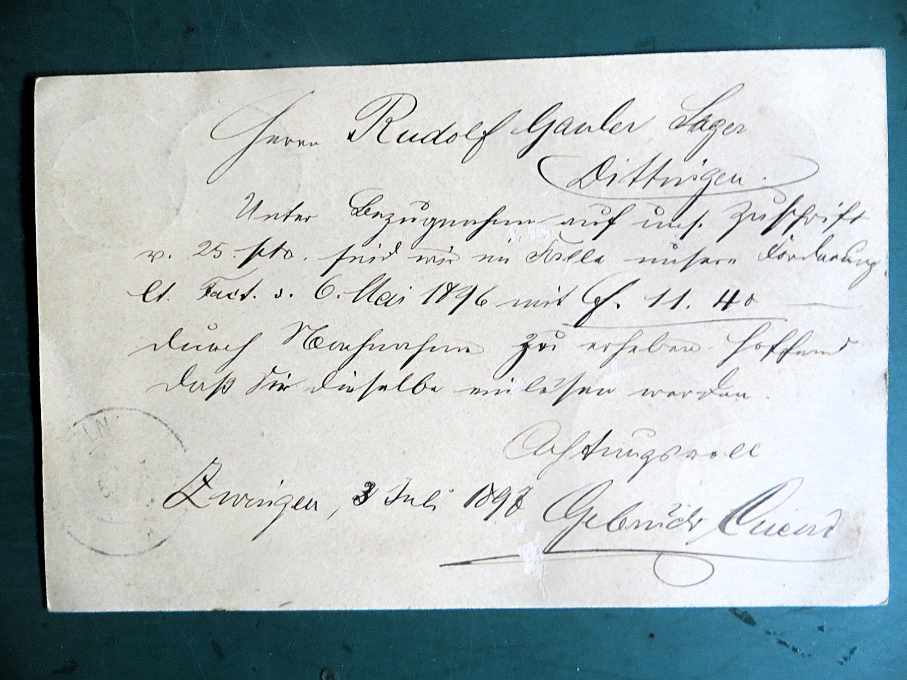 Cartes postales: Postkarten – D'occasion à Zwingen par Hemafa 2