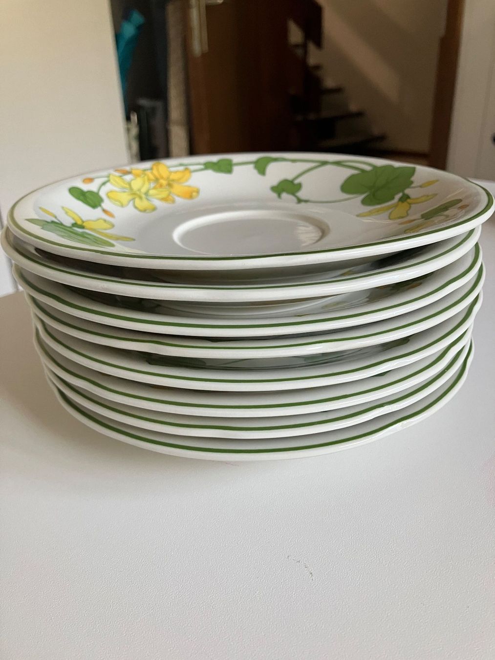 Villeroy & Boch Piatti: 8 Villeroy&Boch Dessertteller Geranium – Usato da Bättwil venduto da Profi44 1