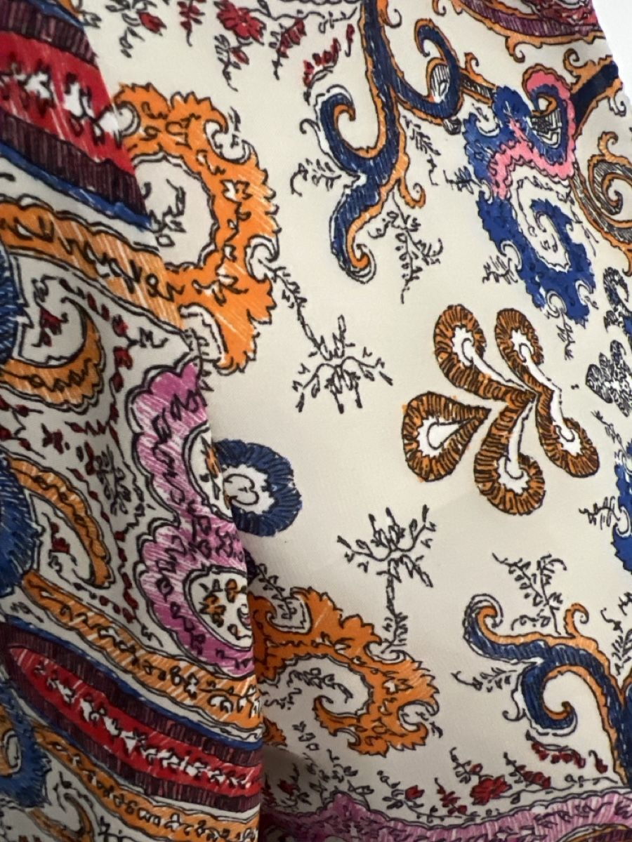 Zara Camicette: Tunika Bluse mit Paisley Muster, Gr. S – Usato da Oensingen venduto da SchickeDame 2