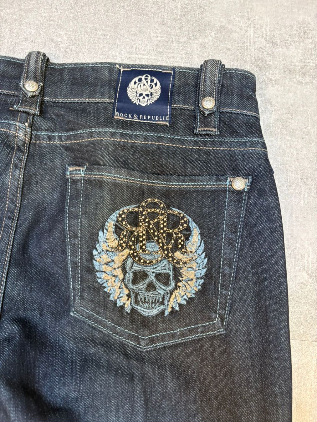 Jeans: Rock Republic Straight Jeans - Grösse S/27 – Nuovo (secondo la descrizione) da Werdenberg venduto da hase.vintage 4