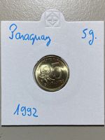 Paraguay - 5 guaranies - 1992