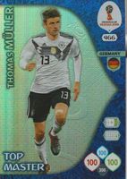 FIFA RUSSIA 2018 Adrenalyn XL 466 TOP MASTER THOMAS MULLER
