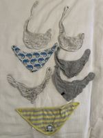 Set von 7 Baby Lätzchen diverse Motive guter Zustand