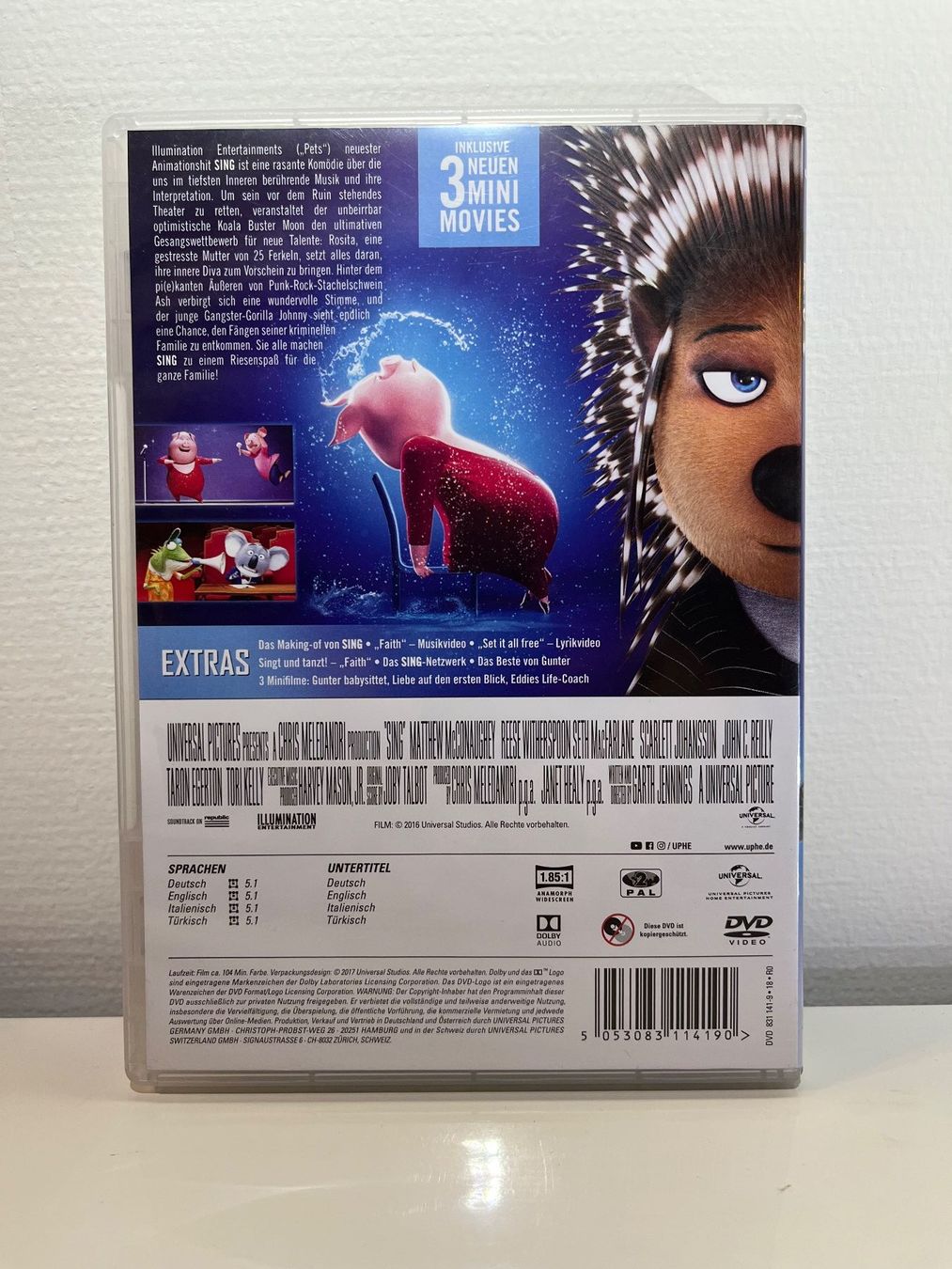 Tutti i DVDs: DVD Spielfilm "Sing" – Usato da Adliswil venduto da Ritchey 1