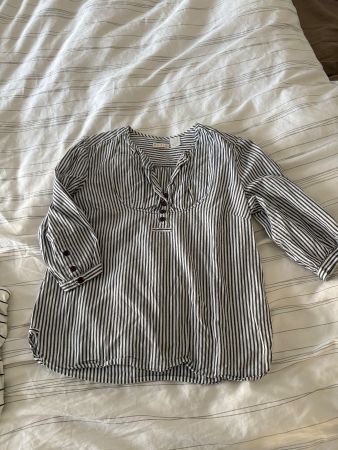 Elegante EDEIS Bluse, gestreift, Gr. 38, Top Zustand!