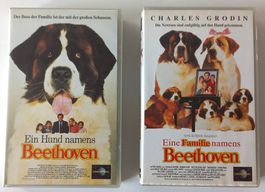 VHS Kassetten: Ein Hund namens Beethoven 1+2, Klassiker