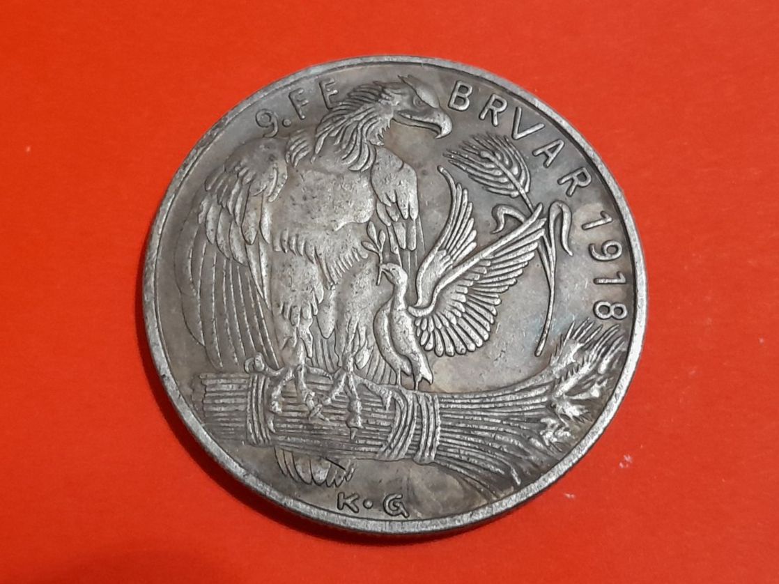 Medaglie: Medaille 1918, Friede mit der Ukraine, 36mm – Nuovo (secondo la descrizione) da Aarau venduto da Reto_BA_01 1