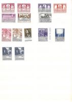 Vatikan Briefmarken Sammlung, Postwertzeichen Vatikanstadt