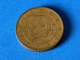 Belgium - 50 Euro Cents - Albert II 2008 - Circulated