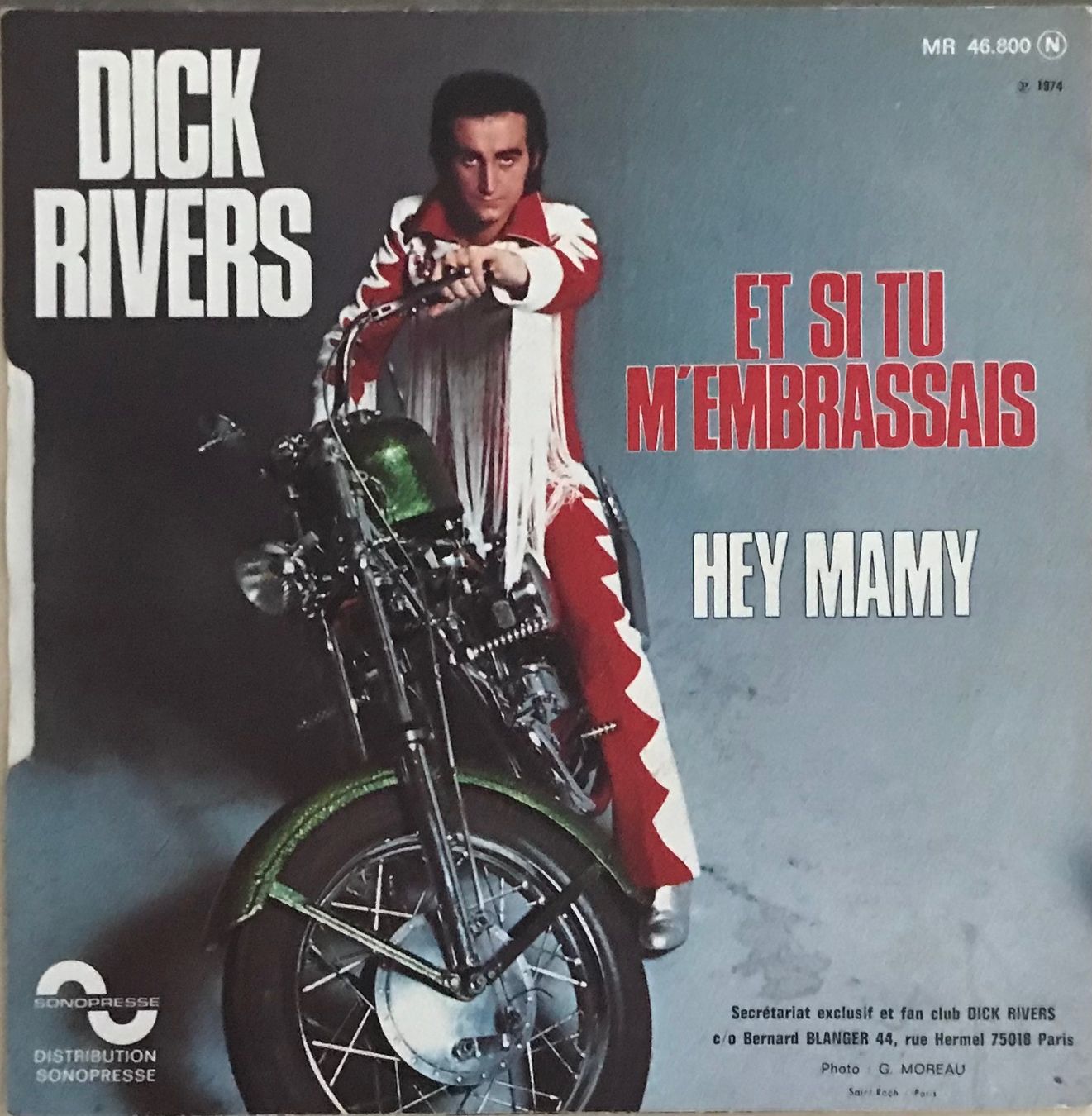 Schallplatten: DICK RIVERS - HEY MAMY – Gebraucht aus Bussigny von vinyl-pas-cher 1