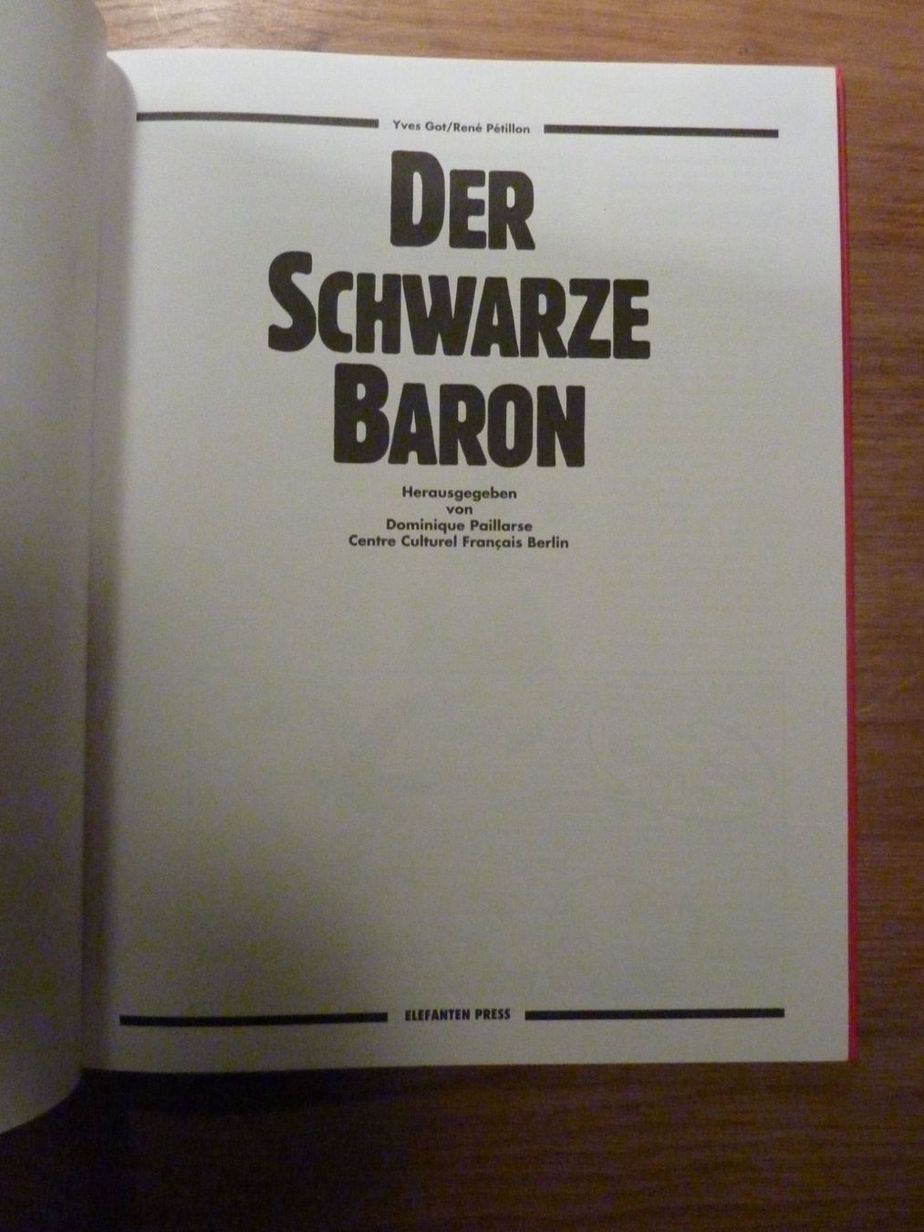 Fumetti: Cartoons "Der schwarze Baron" – Usato da Effretikon venduto da Lupari 2