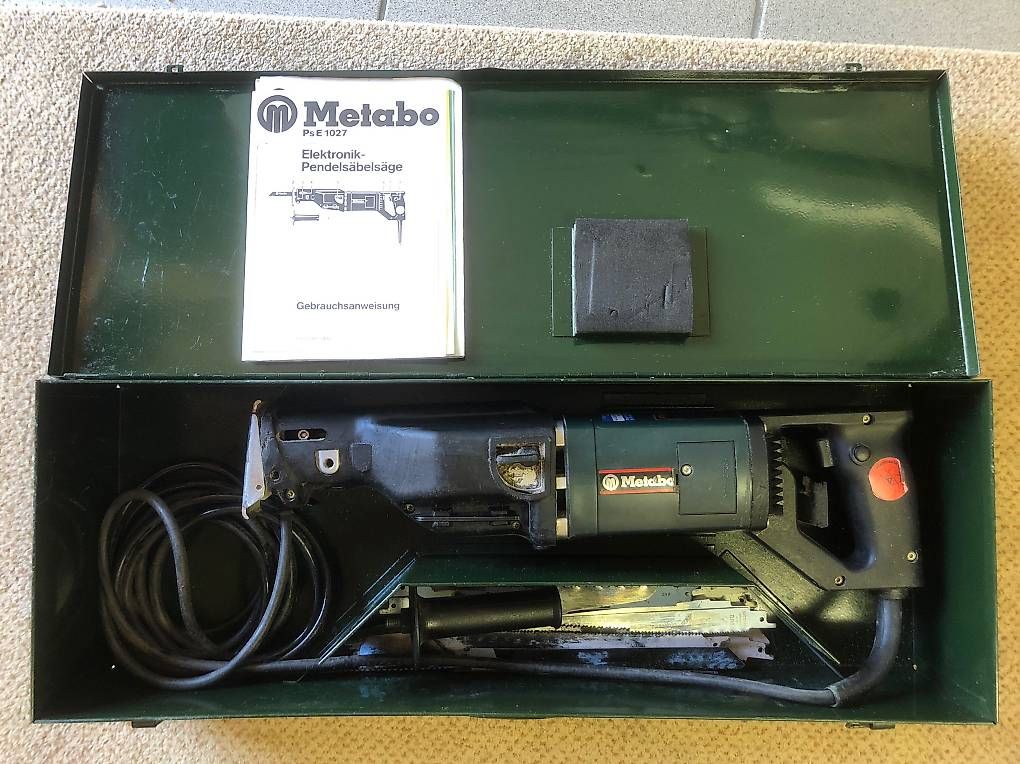 Seghe: Elektrische Stichsäge von Metabo – Usato da Thörishaus venduto da ama_9dbt