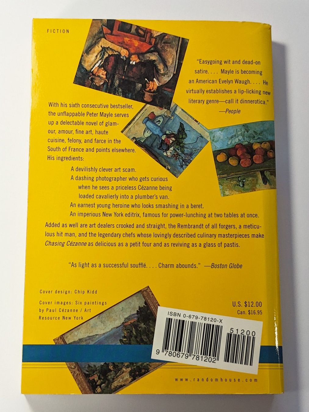 Libri: Chasing Cézanne by Peter Mayle – Usato da Meilen venduto da GypsyCat 1