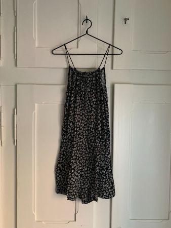 Jumpsuit schwarz-weiss gemustert - 34