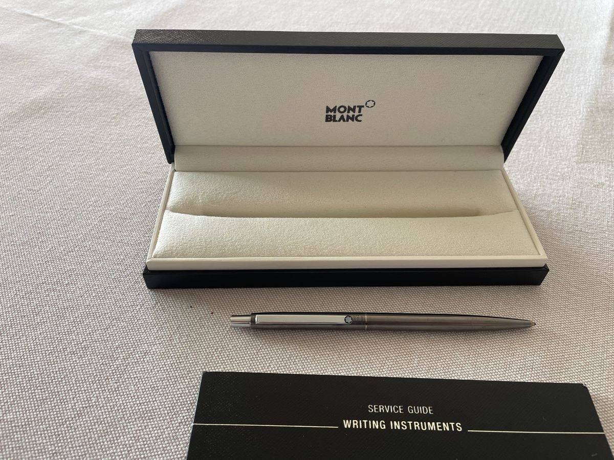Montblanc Penna & Evidenziatori: Montblanc Kugelschreiber grau  – Usato da Opfikon venduto da J_S_90