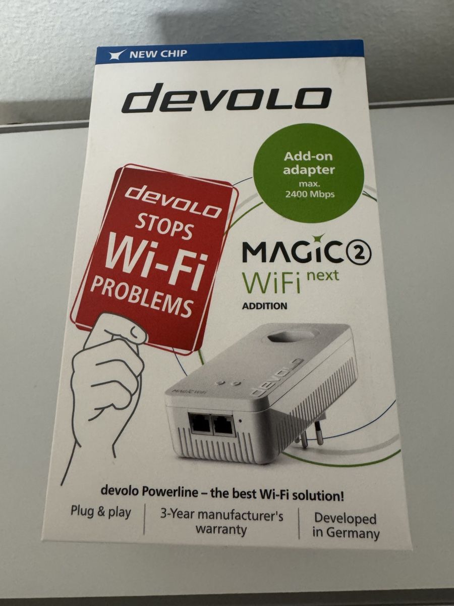 Devolo Unità & Adattatore: Devolo Magic 2 WiFi next Add-on Adapter  – Usato da Sursee venduto da TeamBully