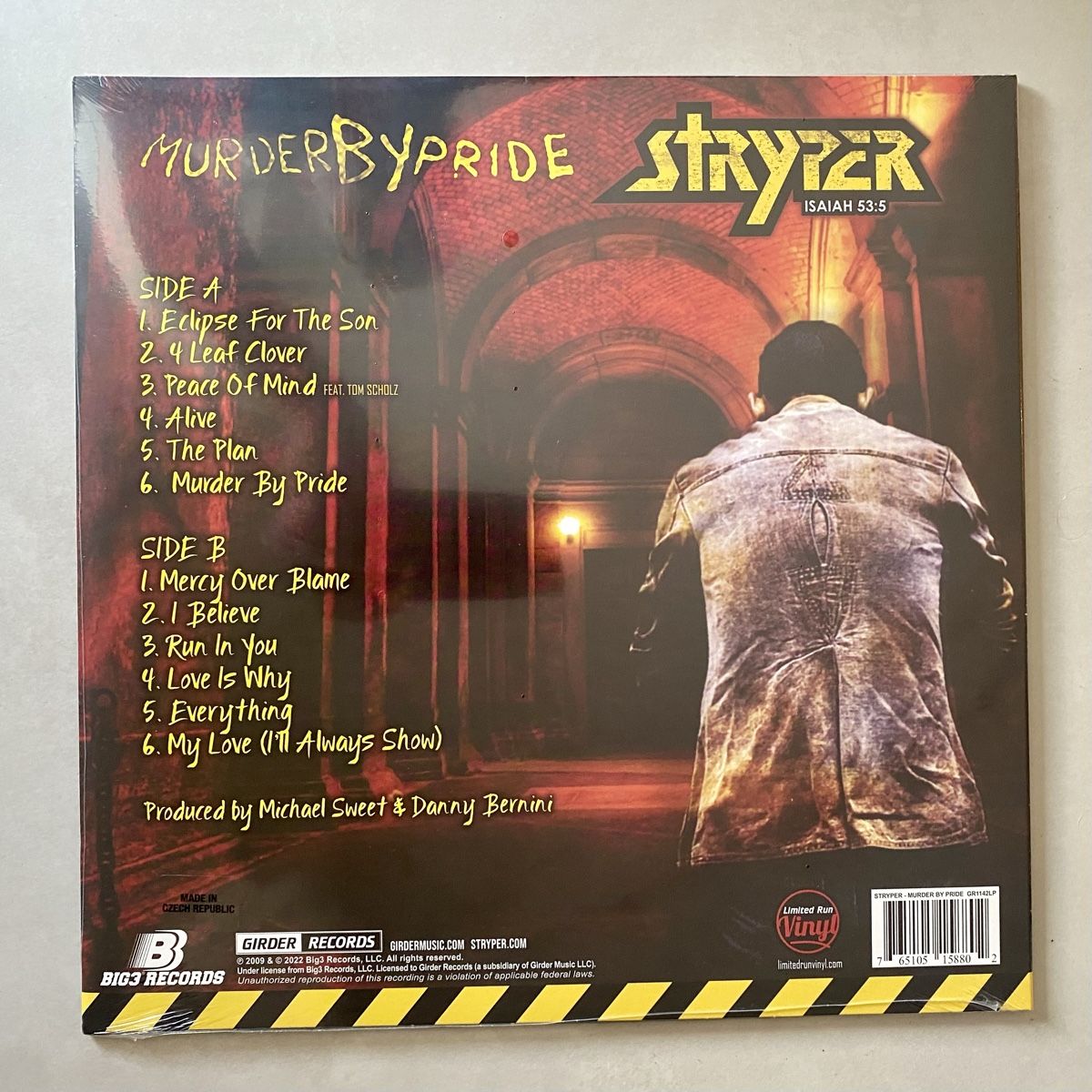 Dischi in vinile: Stryper - Murder By Pride - Yellow & Black Splatter Vinyl – Nuovo e nell'imballaggio originale da Fällanden venduto da BasilFawlty 1