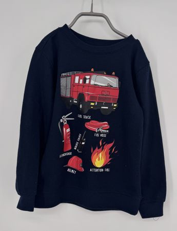 # BOY - Pullover ,,Feuerwehr‘‘ Gr. 122 #