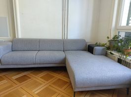 Möbel Pfister One Huber Ecksofa (grau)  sehr guter Zustand