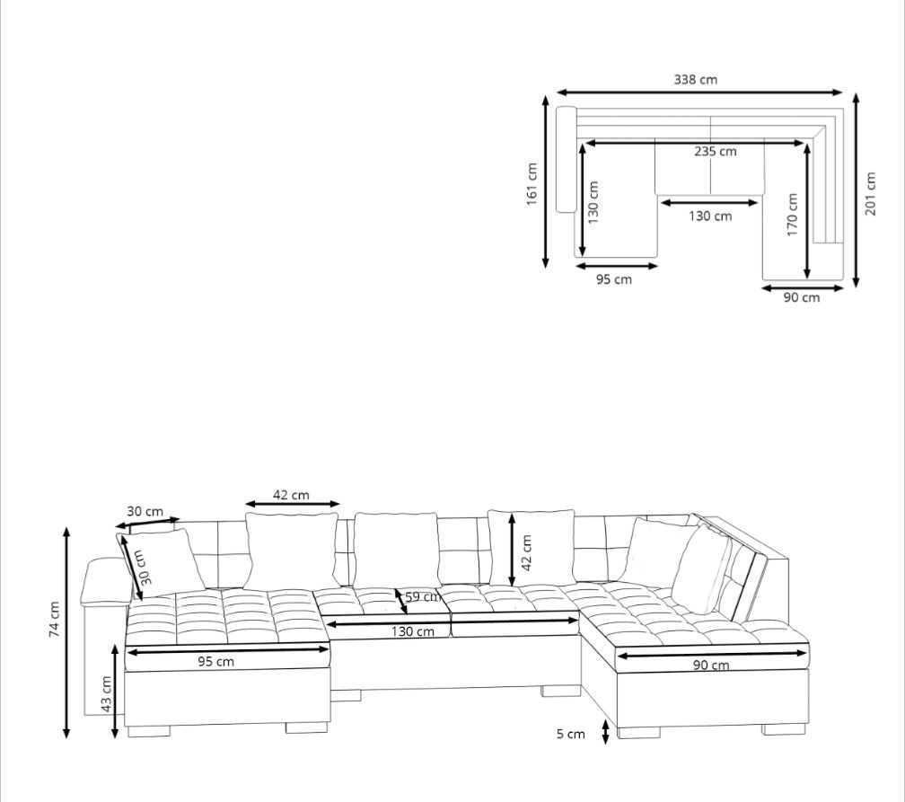 Sofas: Ecksofa guter Zustand – Gebraucht aus Münchenstein von sve_87sg 1