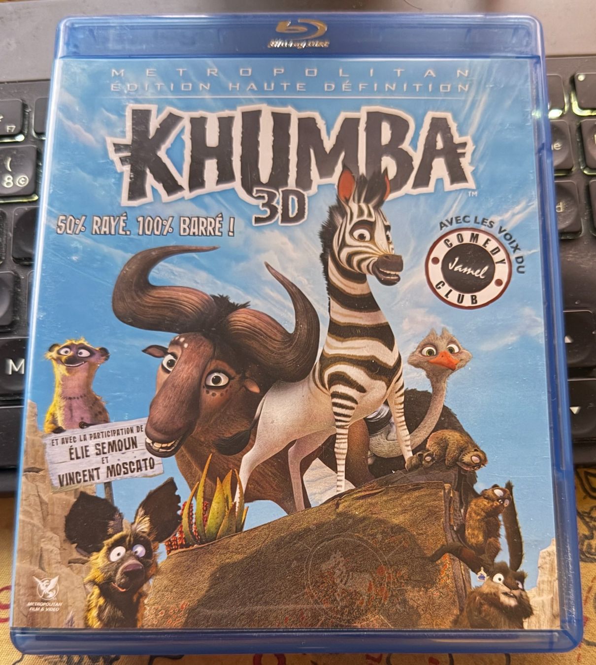 Tutti i DVDs: Blu-ray 3D & 2D + DVD Khumba (2013) – Usato da Semsales venduto da __Florian__ 3