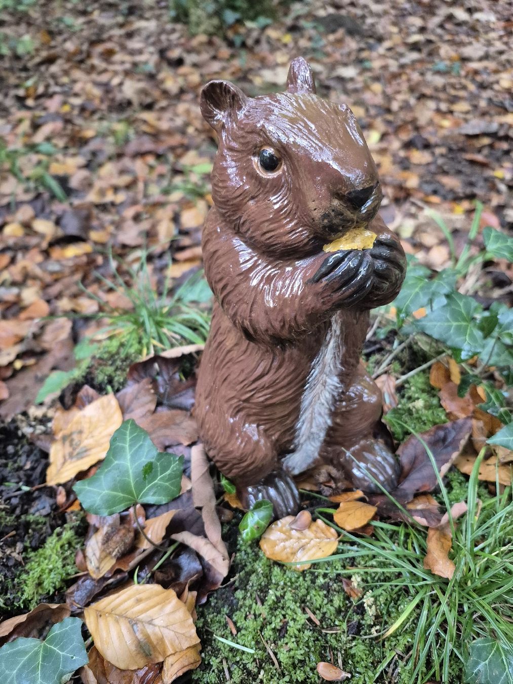 Statuette: Eichhörnchen ZEHO Garten Balkon – Usato da Baar venduto da Zwergen-Atelier4 2