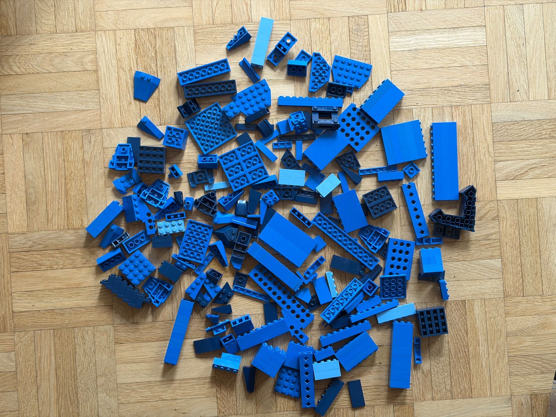 Lego Kit di costruzioni: 500g Lego, Blau, Gemischt – Usato da Zürich venduto da reecewu