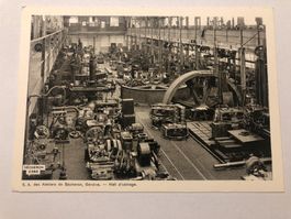 S.A. des Ateliers de Secheron Geneve - Hall d'usinage