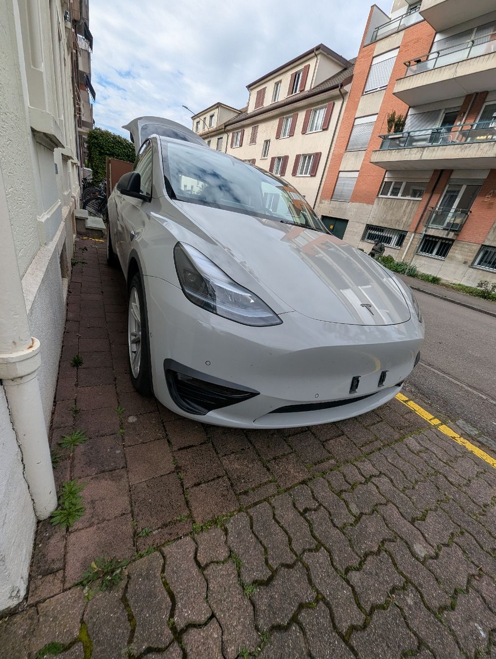 Tesla Accessori per altri veicoli: Tesla Model Y - Scheinwerfer Abdeckung schwarz matt 2 Stk. – Usato da Birsfelden venduto da DealWithStil 1