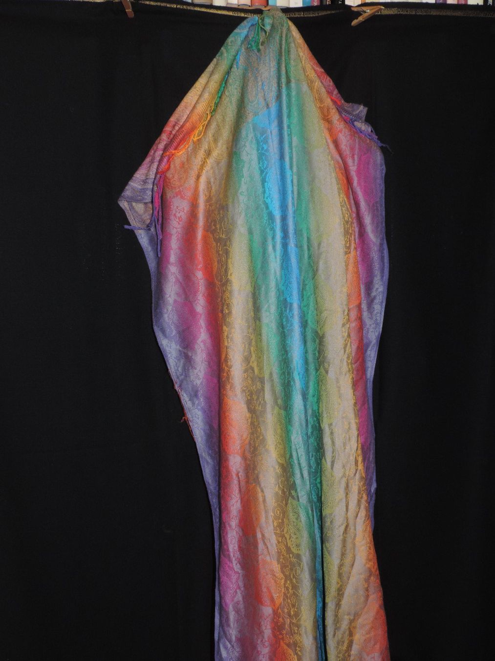 Foulard & Sciarpe: pasmina véritable multicolor – Usato da Genève venduto da Axelle333