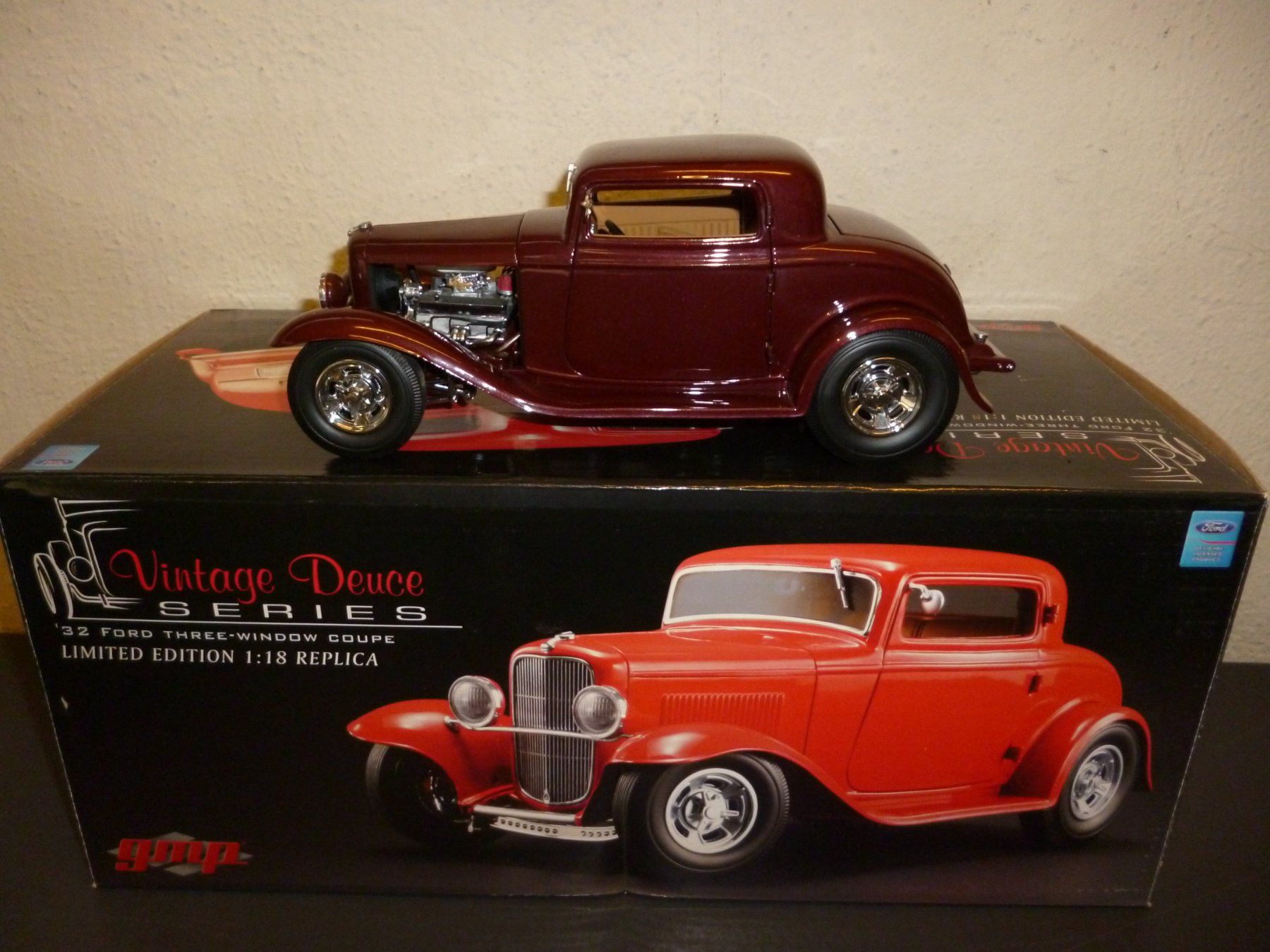 Ford Modellini d'auto: Ford 1932 Three-Window Coupe 1:18 GMP – Nuovo (secondo la descrizione) da Niederwil SG venduto da Kaicorner03 1