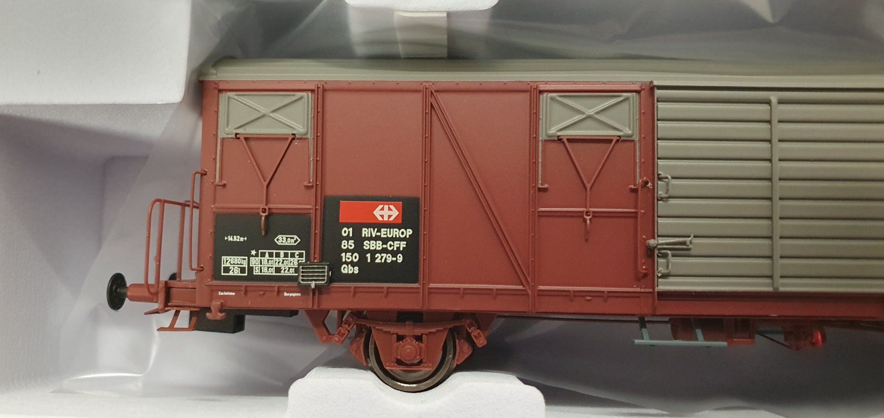 Modellini di ferrovie: Exact-Train 20437  SBB Gbs Europ – Nuovo e nell'imballaggio originale da Würenlos venduto da jub_nd5j 2
