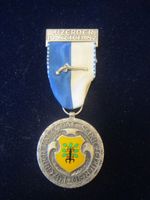 Luzerner Stich 1987 Pistole email. Gemeindewappen Eich