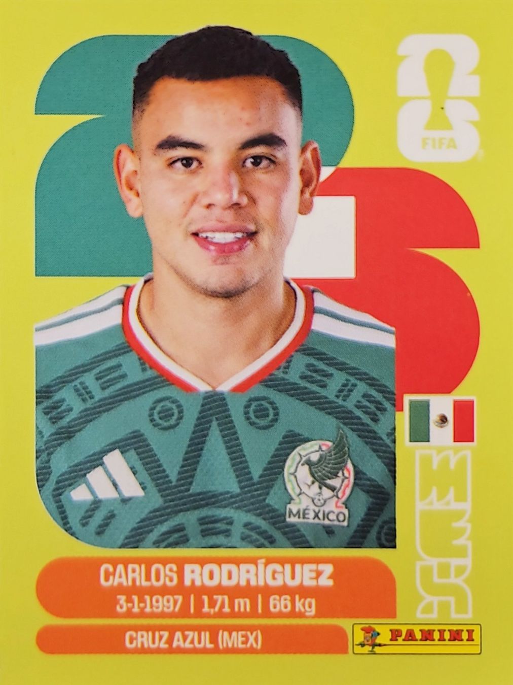 Panini Carte collezionabili: Panini2026 MEX8 Carlos Rodriguez – Nuovo (secondo la descrizione) da Wilchingen venduto da Grille-50