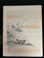 Japanischer Holzschnitt Meiji-Zeit (1896) Kanō Tsunenobu