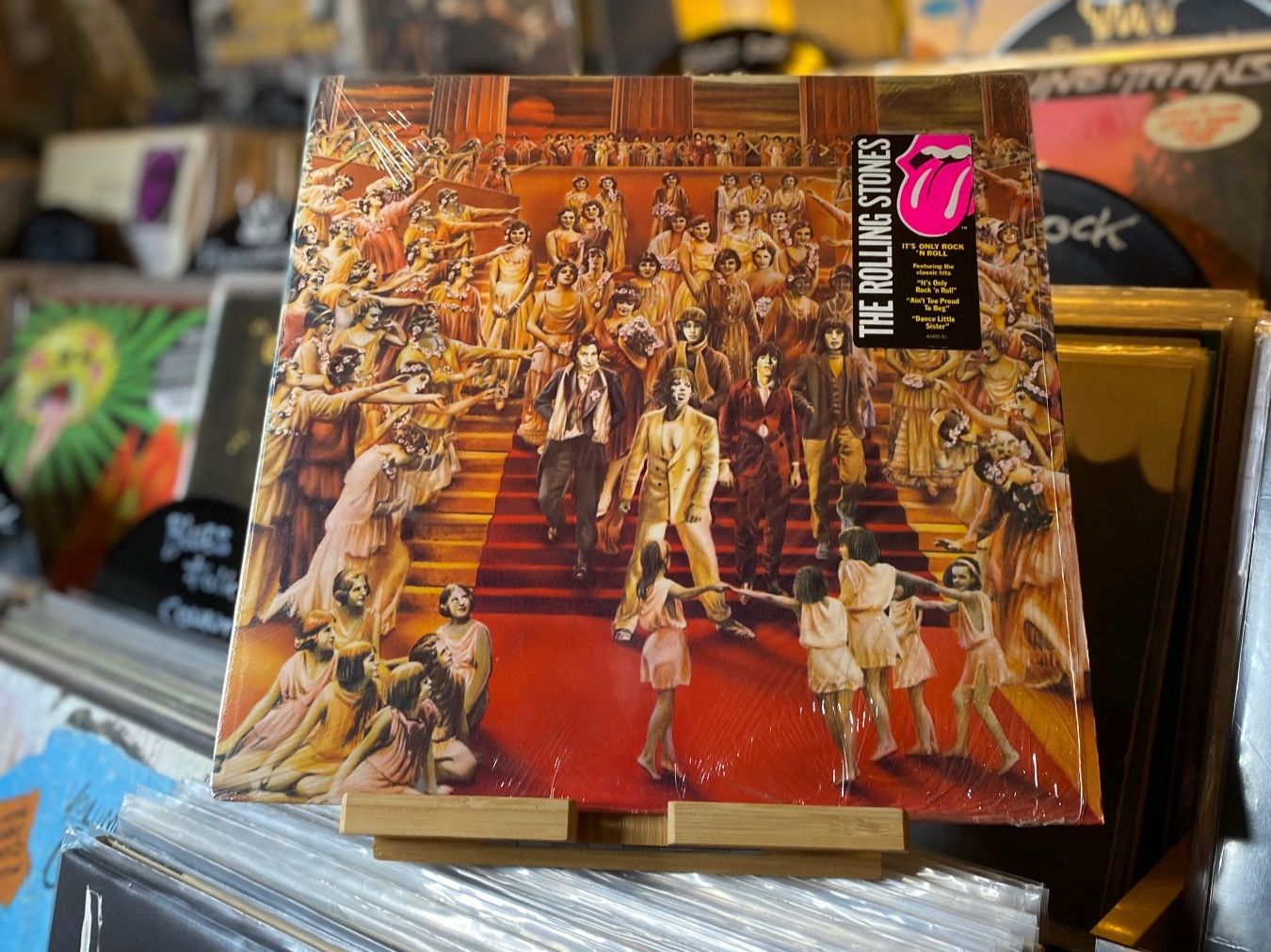 Dischi in vinile: THE ROLLING STONES - IT'S ONLY...RE CAN 1987...EX/EX – Usato da Gals venduto da Diskopatshop